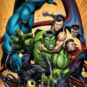 AVENGERS BY JONATHAN HICKMAN OMNIBUS HC VOL 02 KEOWN DM VAR Price Cut