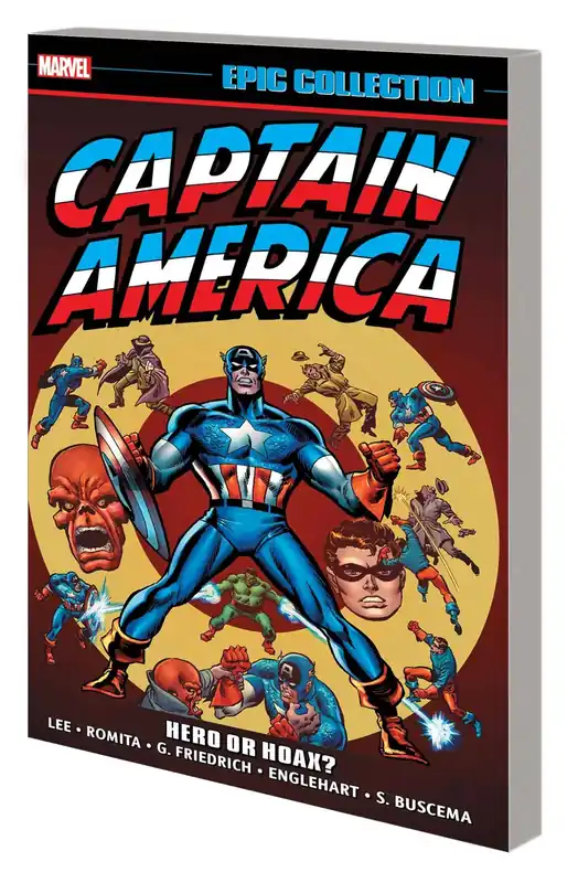 Secure Checkout CAPTAIN AMERICA EPIC COLLECTION TP HERO OR HOAX NEW PTG