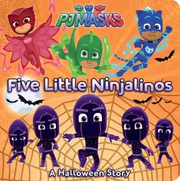 Same Day Shipping Five Little Ninjalinos: A Halloween Story