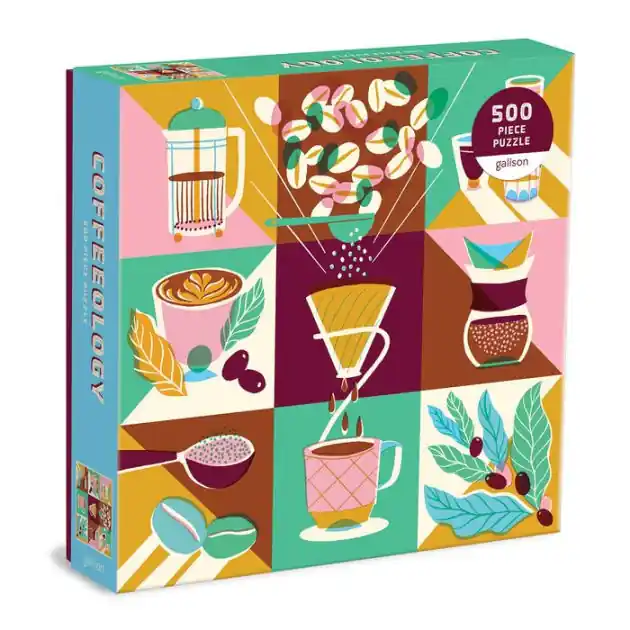 Free Returns Coffeeology 500 Piece Puzzle