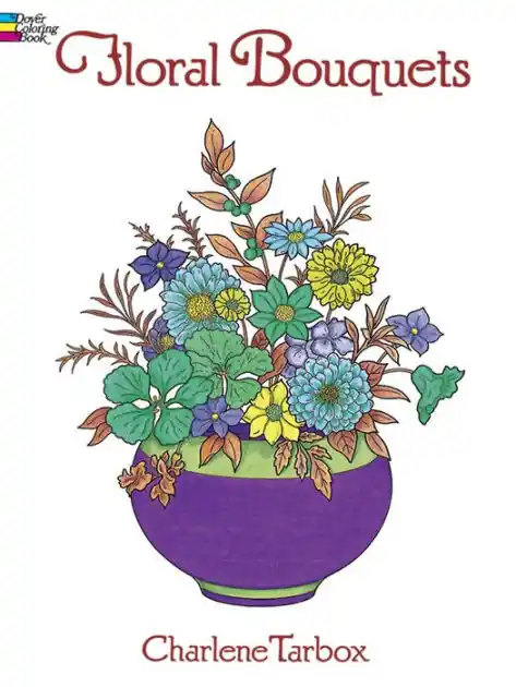 Floral Bouquets Coloring Book Top Rated