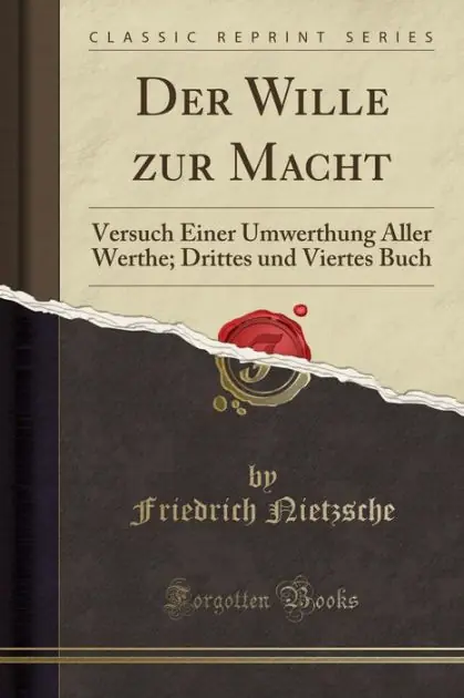Special Offer Der Wille zur Macht: Versuch Einer Umwerthung Aller Werthe; Drittes und Viertes Buch (Classic Reprint)