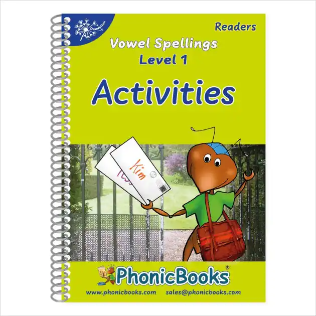 Phonic Books Dandelion Readers Vowel Spellings Level 1 The Mail Activities: Activities Accompanying Dandelion Readers Vowel Spellings Level 1 The Mail (One Spelling for Each Vowel Sound) Holiday Sale