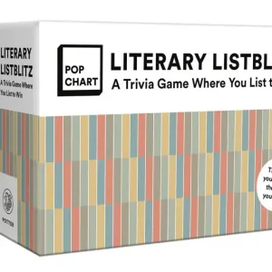 Super Sale Literary Listblitz: A Trivia Game Where You List to Win