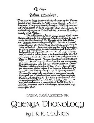 Discount Parma Eldalamberon 19: Quenya Phonology: