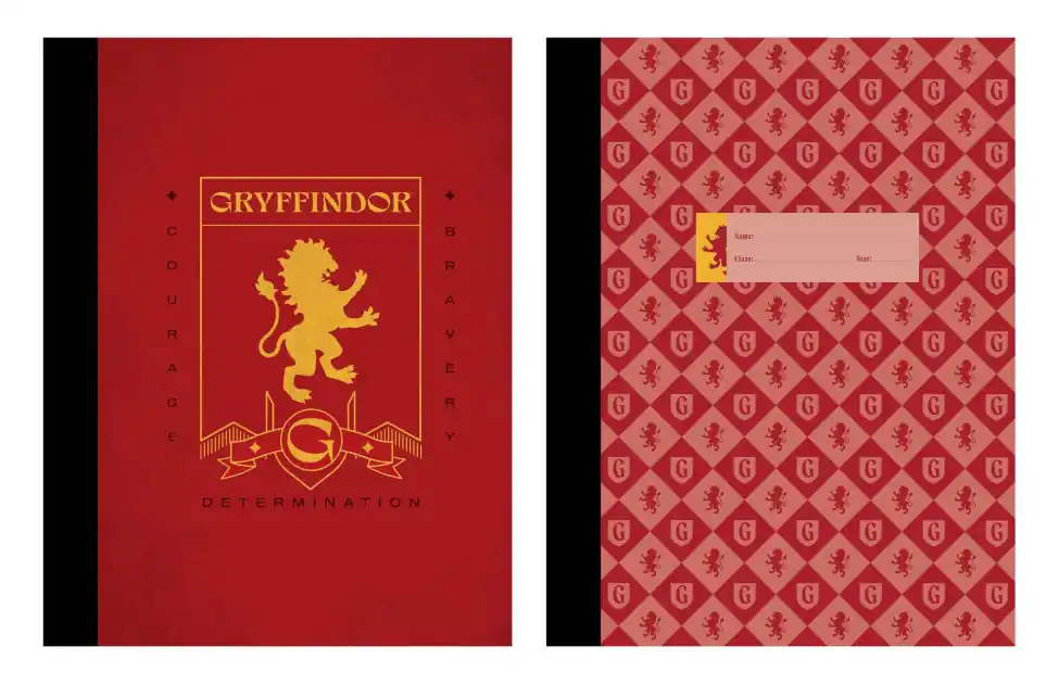 Best Choice Harry Potter: Gryffindor Composition Notebook Set (Set of 2)