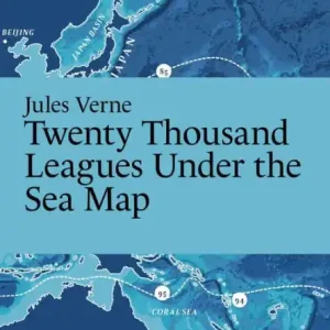 Direct From Factory Jules Verne: Twenty Thousand Leagues Under the Sea Map